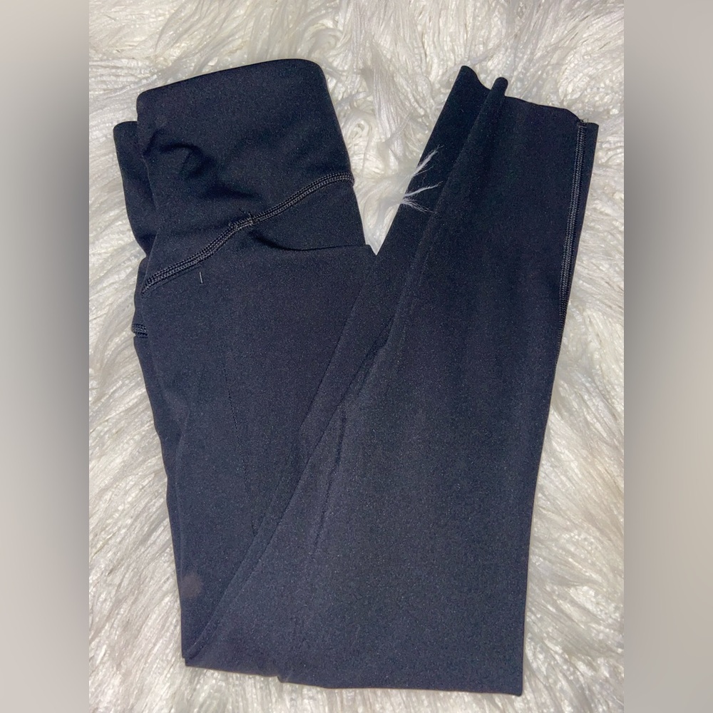 SPANX Midnight Black High-Waist Leggings - Picture 8 of 12